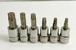 Snap On Torx Bit Socket 3/8" Drive Set Of 6: T55 T47 T45 T40 T30 T27. Fixed Price $80.00.