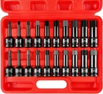 Wett 1/2" Drive Master Impact Hex Bit Set 20 Piece Driver Socket Allen. Fixed Price $57.04.
