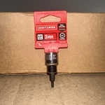 1 Craftsman Hex Bit Metric Driver Socket 3/8-in. Drive Drill 3mm Tool Dyi New. Fixed Price $5.00.