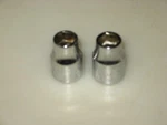 Two (2) New 3/8" Drive 9mm Sockets, 6-point, Polished Chrome, Usa,easco #. Fixed Price $10.98.