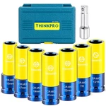 Thinkpro Impact Lug Nut Socket8 Pieces Thin Wall Sockets,nonmarring Im.... Fixed Price $53.52.