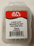 Alfa Tools Hsb66695 2-5/8 X 1/4 Magnetic Bit Holder Standard (10 Pack). Fixed Price $19.99.