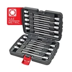 Carbyne Extra Long Hex Bit Socket Set, 18 Pieces Sae & Metric, S2 Steel Bit.... Fixed Price $208.12.