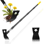 Weed Puller Tool With Long Handle 68", 2-in-1 Herramienta Para Arrancar Malas Hi. Fixed Price $46.99.