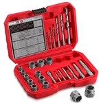 26piece Screw Extractor Set And Cobalt Drill Bit Easy Out Bolt Kit. Fixed Price $56.62.