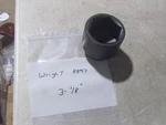 New Wright Tool 8897 - 1inch Drive 6 Point Standard Impact Socket 3-1/8inch. Fixed Price $150.00.