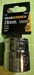 Gearwrench 1/2 Inch Drive 28mm Metric Chrome Socket New. Fixed Price $14.99.
