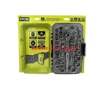 New Ryobi 28pc 3/8" Drive, 6 Point, Sae & Metric Socket Set. Fixed Price $39.99.