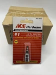 10 Pack! Dr. Slotted Screwdriver Socket Chrome Ace Hardware 29195, 1/4" New. Fixed Price $15.00.