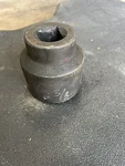 Wright Tool 1" Drive 2-3/8" Standard Impact Socket - H-876 6 Point 3-1/4" Long. Fixed Price $75.00.
