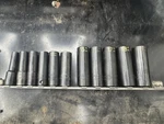 Matco Optitorque 3/8 Impact Deep Socket Set. 10-19mm Metric. Fixed Price $135.00.