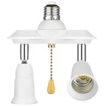 Basysion Pull Chain Light Fixture Socket Adapter 360 Degree Adjustable. Fixed Price $28.58.