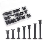 Black M6 Hex Drive Socket Cap 15mm/20mm/25mm/30mm/35mm/40mm/50mm 70pcs,. Fixed Price $16.17.