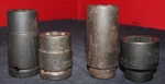 Lot Of 4 Wright Impact Sockets 1/2" & 3/4" Drive 6 Point Usa Made. Fixed Price $19.99.