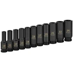 Powerbuilt 11 Piece 1/2 Inch Drive 6 Point Metric Deep Impact Socket Set -. Fixed Price $61.95.