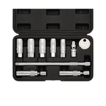 Casoman 10pcs 3/8"drive Magnetic Spark Plug Socket Set, 6pt&12pt, Include Ext.... Fixed Price $46.21.