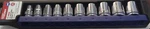 Hyper Tough 11-piece 3/8-inch Drive Socket Set 10mm-19mm. Fixed Price $39.95.