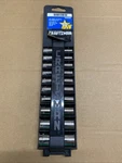 Vintage Craftsman 34434 10pc Deep 1/4" Drive Sae 3/16-9/16 Socket Set 6 Point. Fixed Price $35.99.