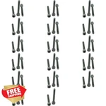 Xunliu M4x30mm Grade 12.9 Hex Screws 50pcs Black Alloy Steel. Fixed Price $27.99.