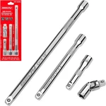 4-piece 3/8" Drive Socket Extension Bar Set, Professional Full Size. Fixed Price $22.99.