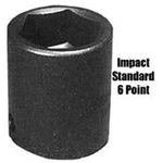 Sunex 0234 1/2" Drive 6 Point Standard Impact Socket 1-1/16". Fixed Price $18.67.