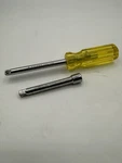 Wright 2441 1/4"-drive Socket Driver Handle Yellow Grip Made In Usa + Extension. Fixed Price $29.99.