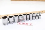 Snap-on Tmd18-tmd6 9/16"-3/16" Usa 10 Piece 1/4" Drive 12 Point Socket Set. Fixed Price $119.99.