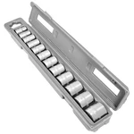 Ingersoll Rand 12 Piece 1/2 Inch Drive Sae Point Shallow Socket Set - 752052x. Fixed Price $47.99.