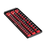Ernst Manufacturing 8490 Sockettray, Red, Plastic, 147/8in, 1pk. Fixed Price $28.39.