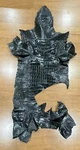 American Alligator Black Matte Body 40 Cm Real Genuine Gator Skin 0232-b2. Fixed Price $242.10.