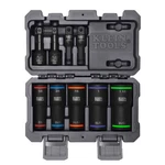 Klein Tools 66055 2-in-1 Impact Flip Socket Set, 5 Pc.. Fixed Price $157.99.