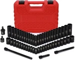 55 Pcs 1/4" Dr. Impact Socket Set Cr-v 6 Point Sae/metric 5/32 Inch - 9/16. Fixed Price $44.96.
