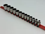 Matco Tools Usa Sb136ta 13pc Sae 1/4-1 Shallow Socket Set, 6 Point, Easy Read. Fixed Price $189.99.
