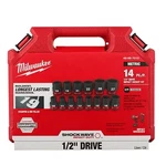Milwaukee 49-66-7013 14pc Shockwave Impact Duty 1/2" Drive Metric 6pt Socket Set. Fixed Price $89.97.