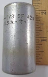 Snap-on Usa Sf 420 Sae 5/8" Socket: 3/8" Drive, 8 Point , 1947 Date Code. Fixed Price $17.00.