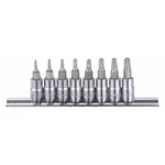 Westward 1/4" Drive Socket Bit Set, Torx, 8 Pcs 54tn16. Fixed Price $34.27.