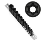 Casoman 11pcs Female Torx Socket Set, E & Star Set 11pcs, Black. Fixed Price $17.30.