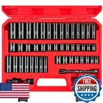 Wett 48-piece 3/8" Drive Impact Socket Set, Sae/metric, Deep/shallow Sockets (5/. Fixed Price $72.45.