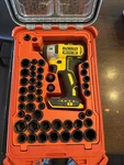 Dewalt 20v Max Impact 3/8" Packout Compact Insert Organizer Tray Tool(red). Fixed Price $40.00.
