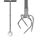 Dolibest Manual Twist Tiller All-steel Garden Claw Cultivator 4 Curved Claws. Fixed Price $36.96.