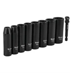 Titan 3/8" 6-point Deep Impact Metric Socket Set. Fixed Price $14.95.