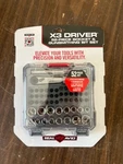 Real Avid X3 Driver 52-piece Gunsmithing Tool Kit W/ Sockets & Bits. Fixed Price $44.99.