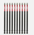 Milwaukee 6 In Phillips No. 2 Impact Duty Power Bit 10 Pack Shockwave 48-32-4207. Fixed Price $36.20.