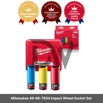 Milwaukee 49-66-7834 Impact Wheel Socket Set / Express Genuine. Fixed Price $70.19.