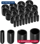 Uxcell 40pcs Round Rubber End Caps 1/8" 1/4" 3/8" 1/2" Black Vinyl Cover Screw T. Fixed Price $11.57.
