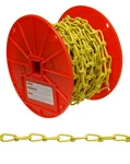 Campbell Pd0722087 Low Carbon Steel Inco Double Loop Chain On Reel, Yellow Po.... Fixed Price $103.68.