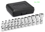 12-pc 1/4" Metric Universal Joint Socket Set, 6-point, 5 15mm Cr-v. Fixed Price $32.97.