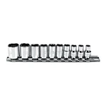 Proto J47106 Socket Set, Chrome,3/16" To 9/16",sae 5c862. Fixed Price $76.48.