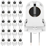 Jackyled 20-pack T8 Tombstone Lamp Holder W/ Wires Ul Listed For Led Fluorescent. Fixed Price $29.95.