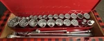 Wright Tool 28pc Sae 618 Socket Set 3/4 Dr 12pt Std - 2-3/8 Box Usa. Fixed Price $989.00.